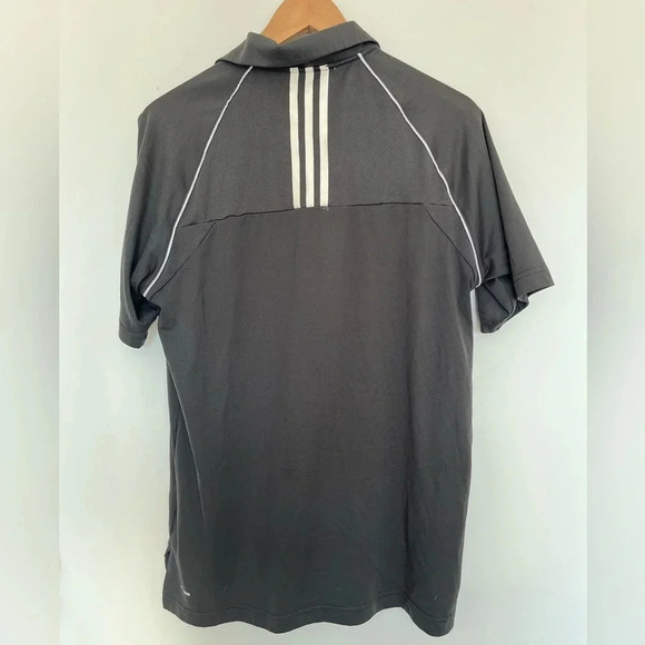 Adidas men’s climacool gray golf polo size small - Picture 5 of 7